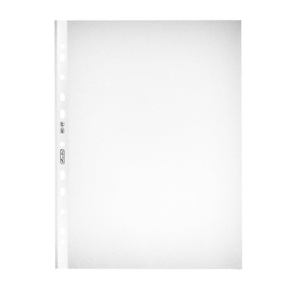 Herlitz Collegeblock herlitz Prospekthülle A4 PP Standard genarbt