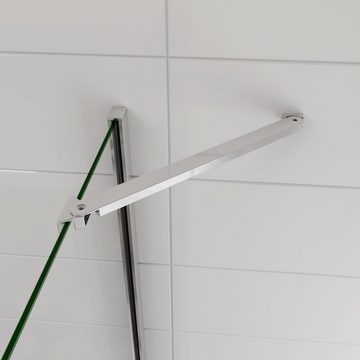 duschspa Dusch-Falttür ESG Duschtür Falttür Pendeltür Nischentür Duchkabine Duschabtrennung, Einscheibensicherheitsglas, Sicherheitsglas, (Set) links und rechts montierbar
