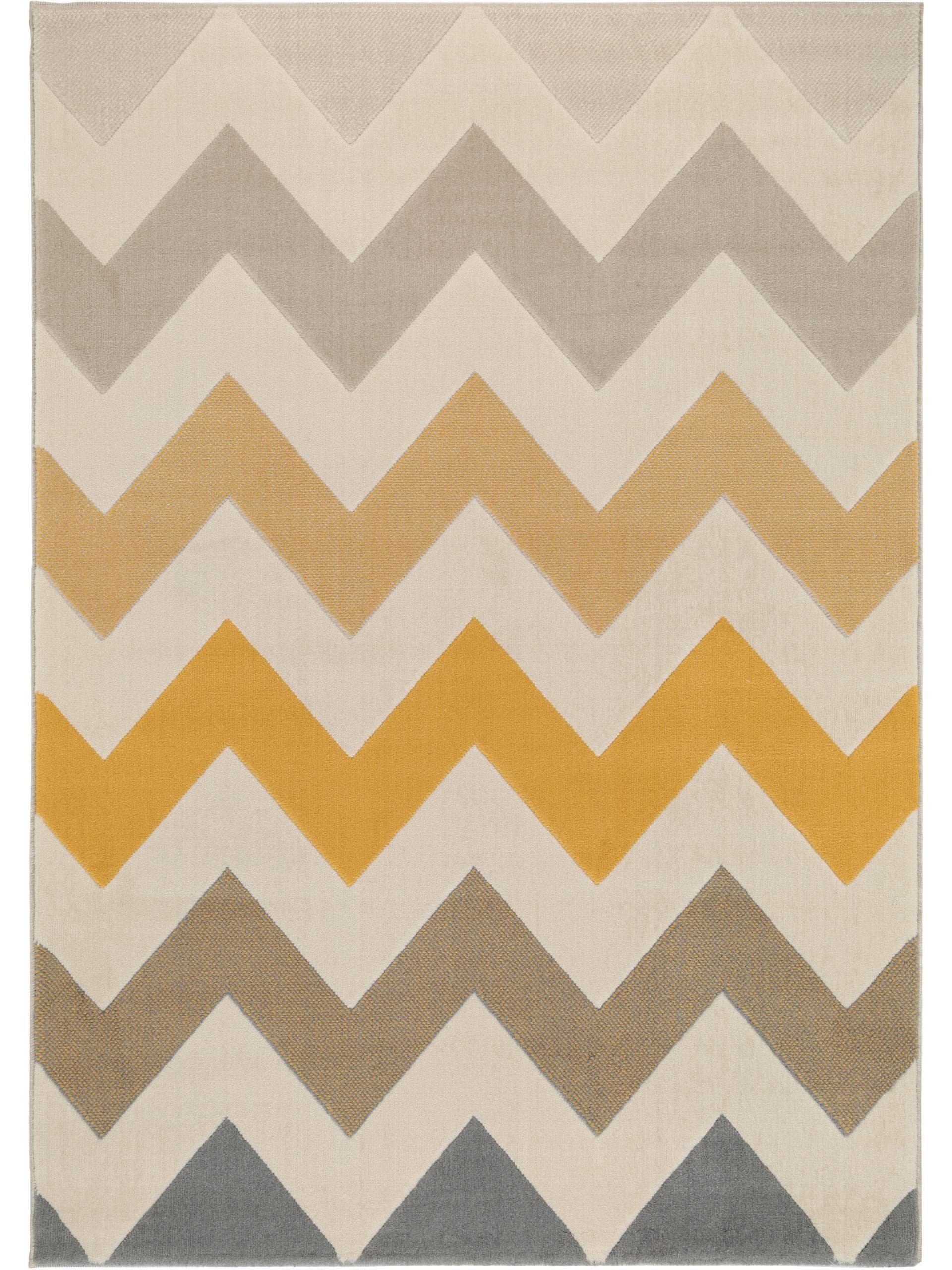 benuta Teppich Dessert, rechteckig, Höhe: 6 mm, Kunstfaser, Berber, Ethno-Style, Wohnzimmer