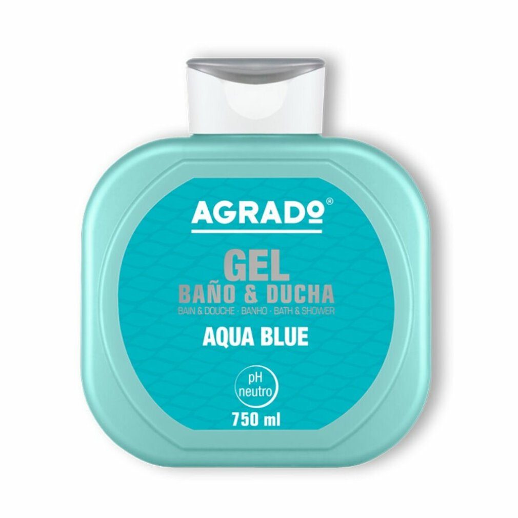 Agrado Blue Duschgel 750ml Aqua Baño Agrado Gel