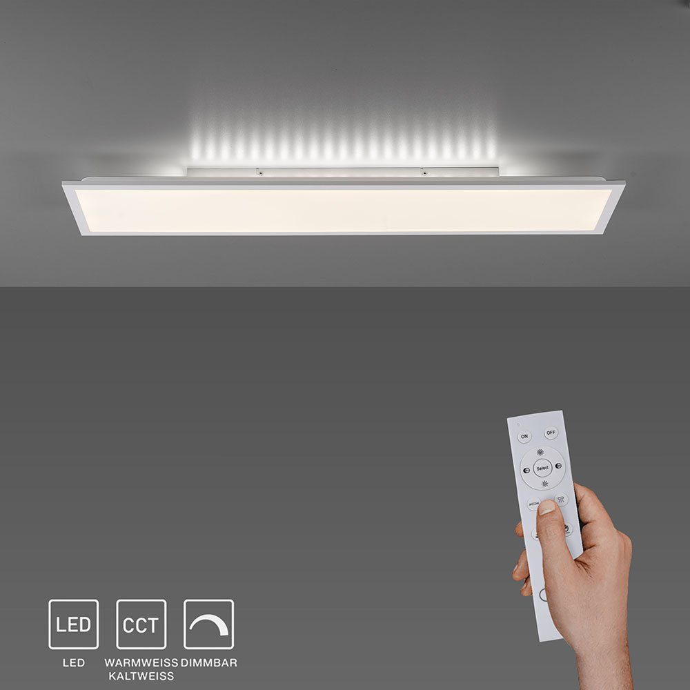 SellTec LED Deckenleuchte LED Deckenlampe Panel Backlight, CCT-Farbtemperaturregelung, Dimmfunktion, 1xLED-Board/23W, Warmweiß bis Kaltweiß, CCT Farbwechsel dimmbar per Fernbedienung