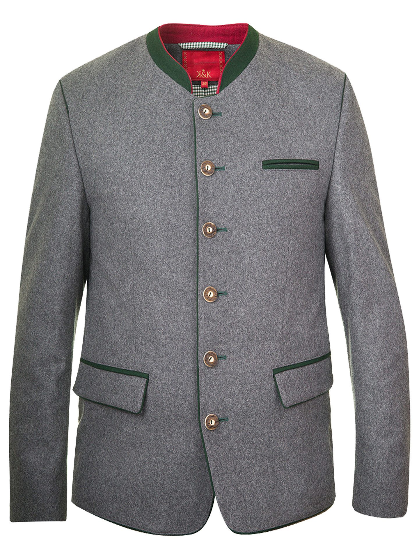Moschen-Bayern Trachtenblazer Trachtenjacke Herren Trachtenblazer Trachtenjanker Grau