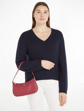 Tommy Hilfiger Schultertasche, mit goldfarbenen Details