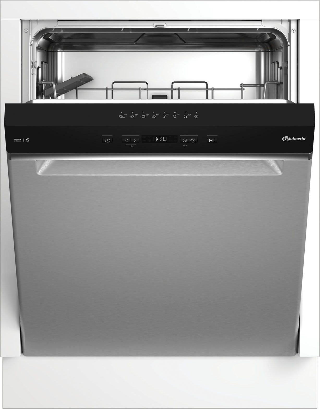 BAUKNECHT Unterbaugeschirrspüler OBUC Ecostar2 5320, 8,9 l, 14 Maßgedecke, ActiveDry – automatische Türöffnung für bessere Trocknungsergebnisse – Bild 2 von 5