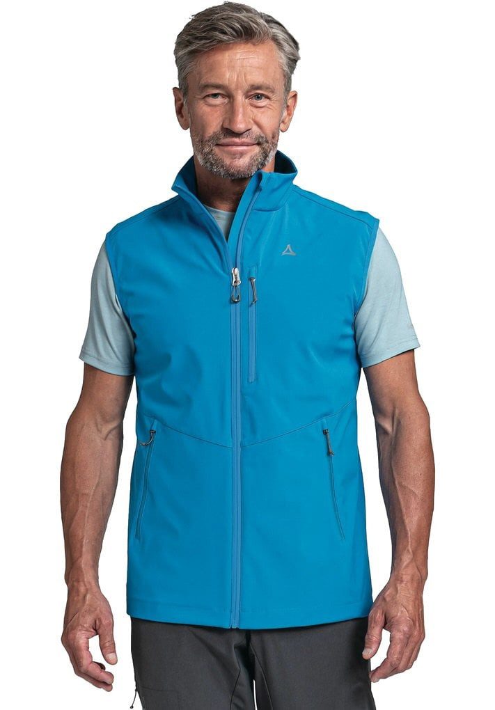 Softshellweste Tonion Vest (atmungsaktiv, winddicht) blau Herren