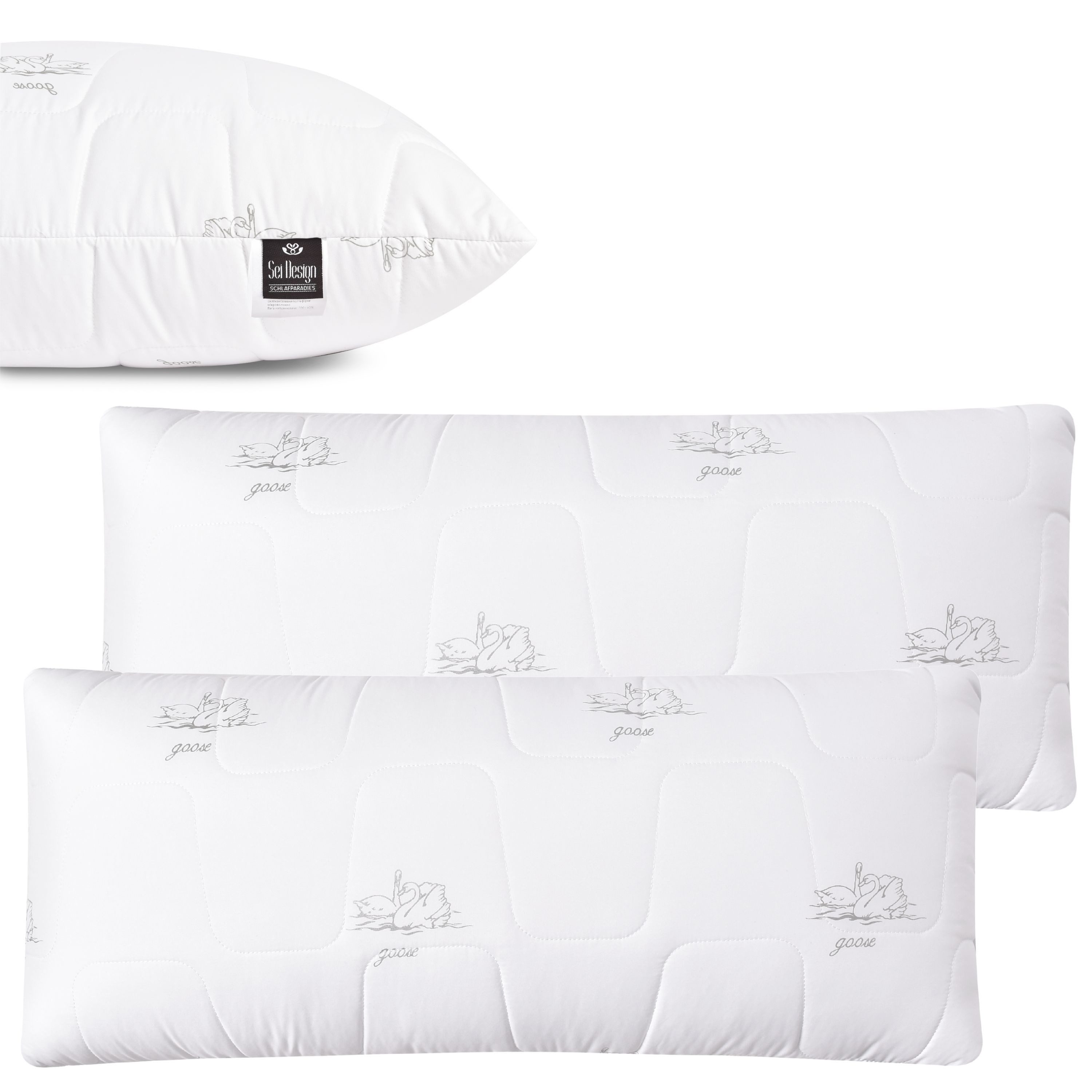 SEI Design Kopfkissen Kopfkissen Kissen Mirkofaser günstig online kaufen