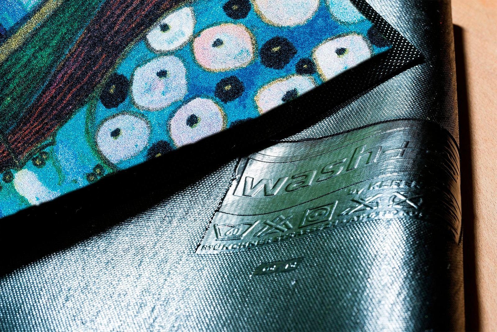 wash+dry by Kleen-Tex Fußmatte Stadt in Blau, rechteckig, Höhe: 7 mm, Schmu günstig online kaufen