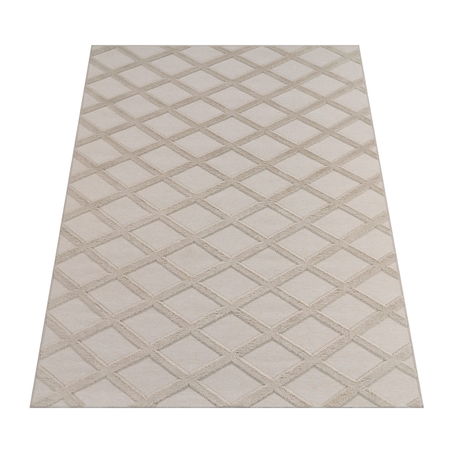 KADIMA DESIGN Teppich waschmaschinenwaschbar Rauten Küche, Flur Waschbarer günstig online kaufen