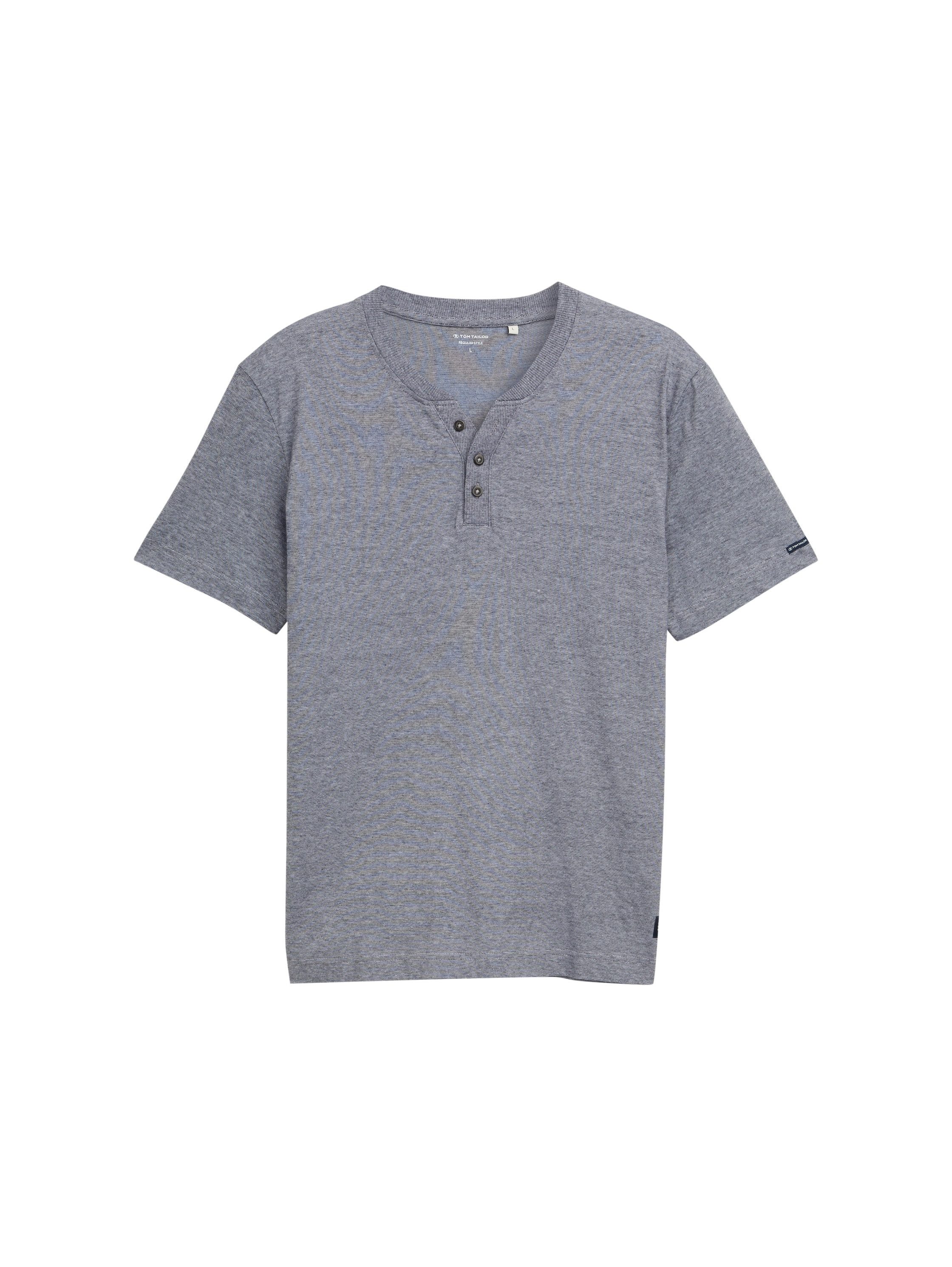 TOM TAILOR T-Shirt Henley T-Shirt aus günstig online kaufen