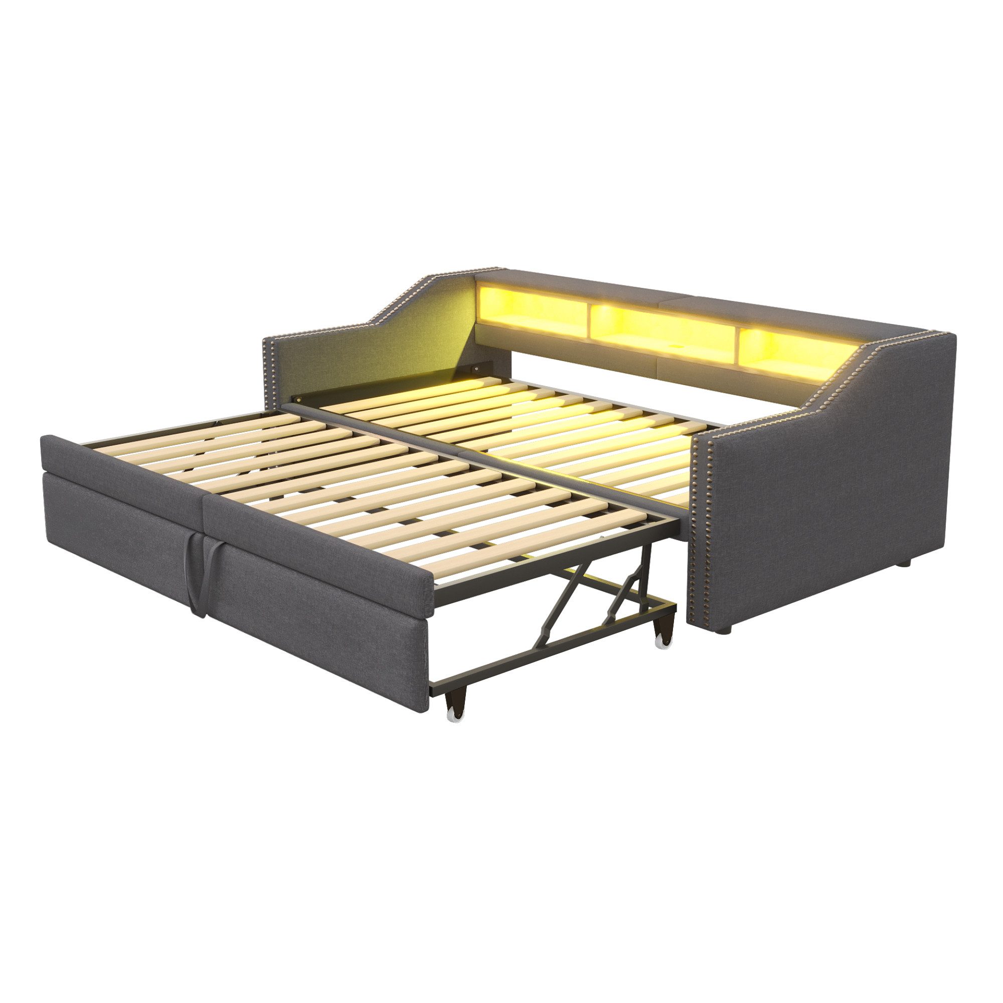 REDOM Schlafsofa Jugendbett,Funktionsbett,Polsterbett, mit USB & günstig online kaufen