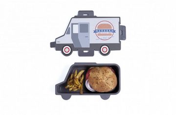 DOIY Lunchbox Lunchbox Burger Truck Grau DYFOODTBU, BPA-freier Kunststoff, (1-tlg)
