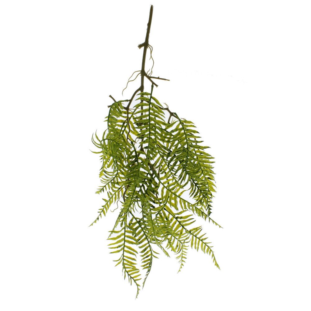 Kunstblume Zweig grün/braun - künstlich - ca. 96 cm, MICA