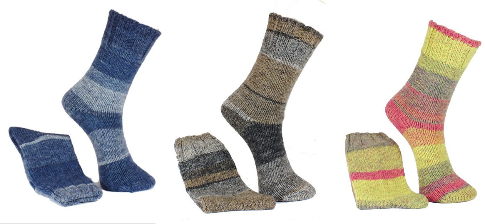 Haussocken 3 Paar Damen Kuschelsocken