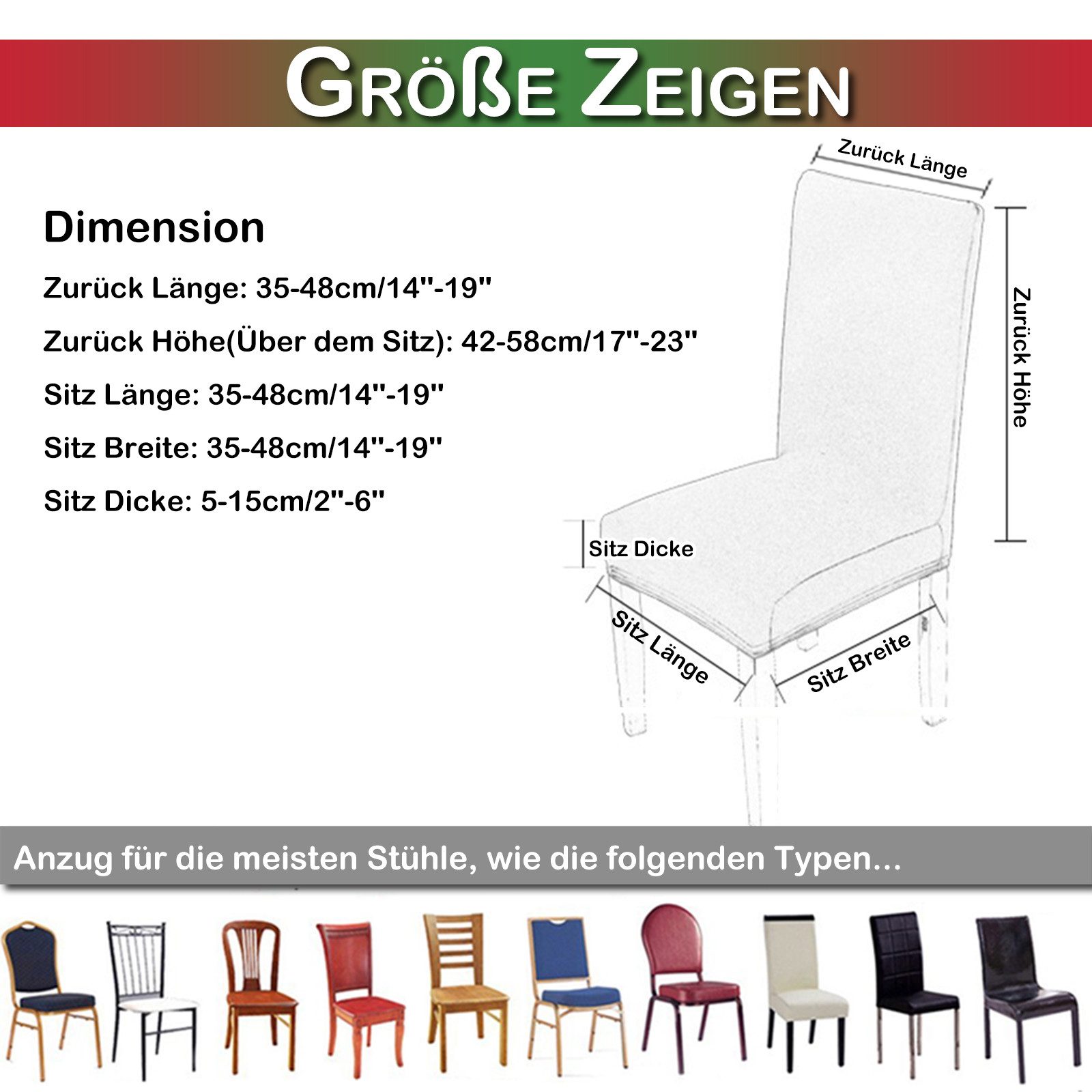 Rosnek Stuhlhusse Elasthan, Stretch, Santa Schneemann Thema, für Bankett Weihnachten, Party Speisesaal Deko