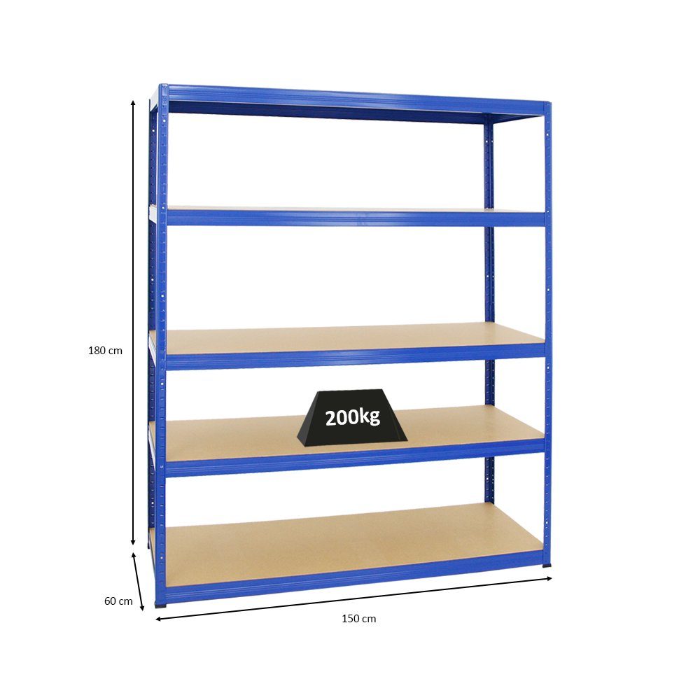 PROREGAL® Schwerlastregal Giant Elephant 180x150x60cm Fachlast günstig online kaufen