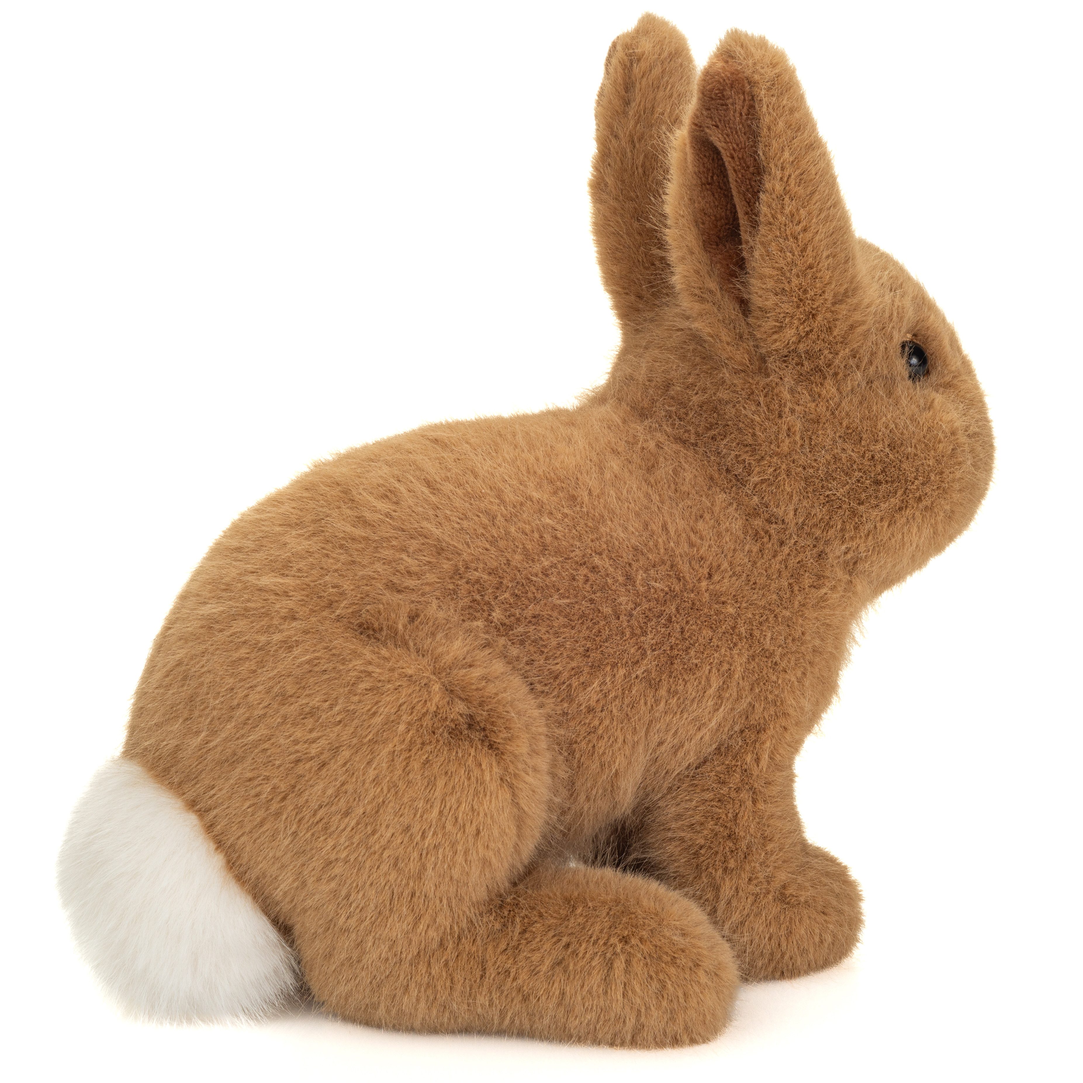 Teddy Hermann® Kuscheltier Hase, sitzend, braun, 20 cm, zum Teil aus recyceltem Material