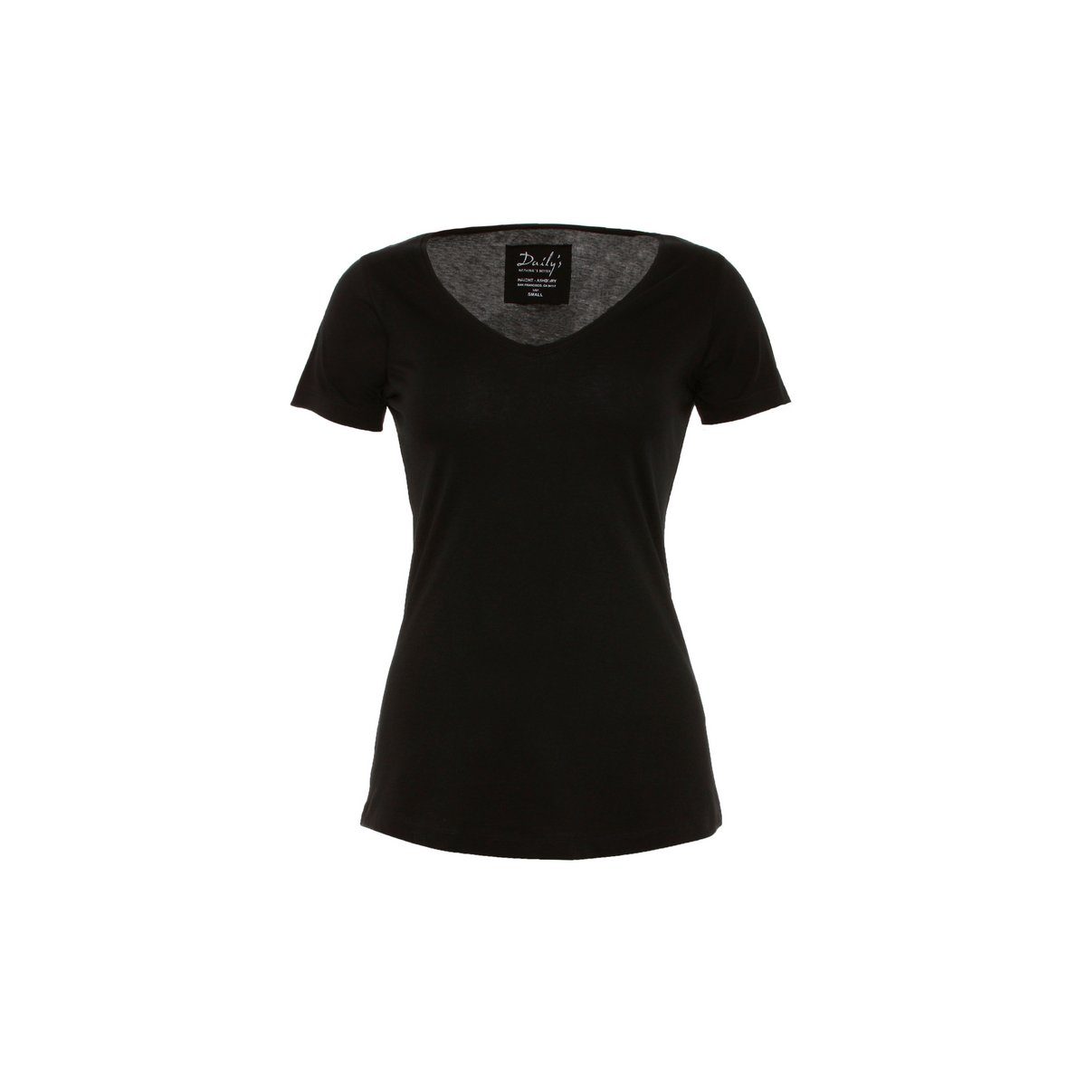 T-Shirt (1-tlg) regular DAILY´S schwarz