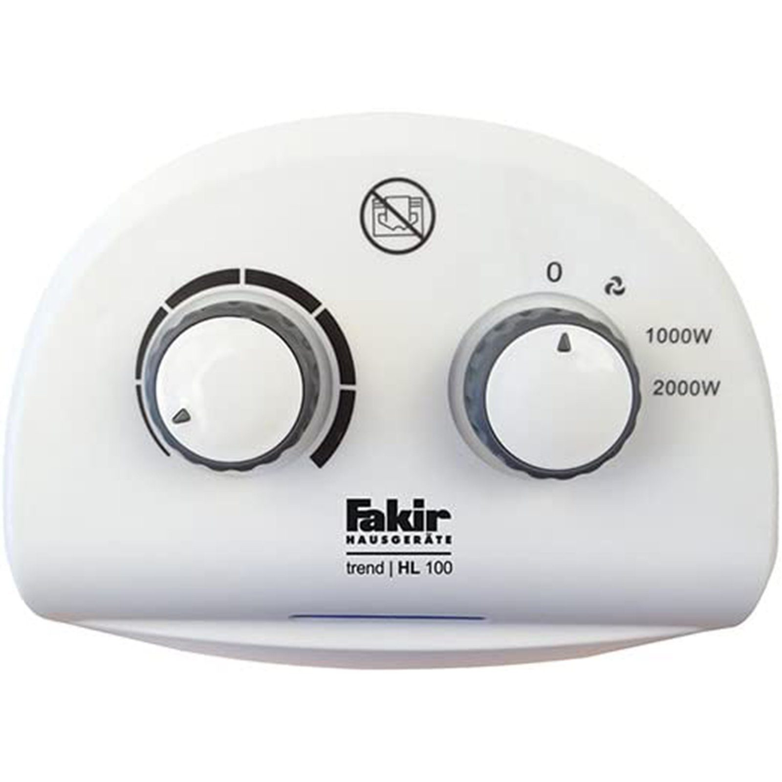 FAKIR Heizlüfter trend HL 100, 2 Heizstufen, Betriebskontrollleuchte, Kipps günstig online kaufen