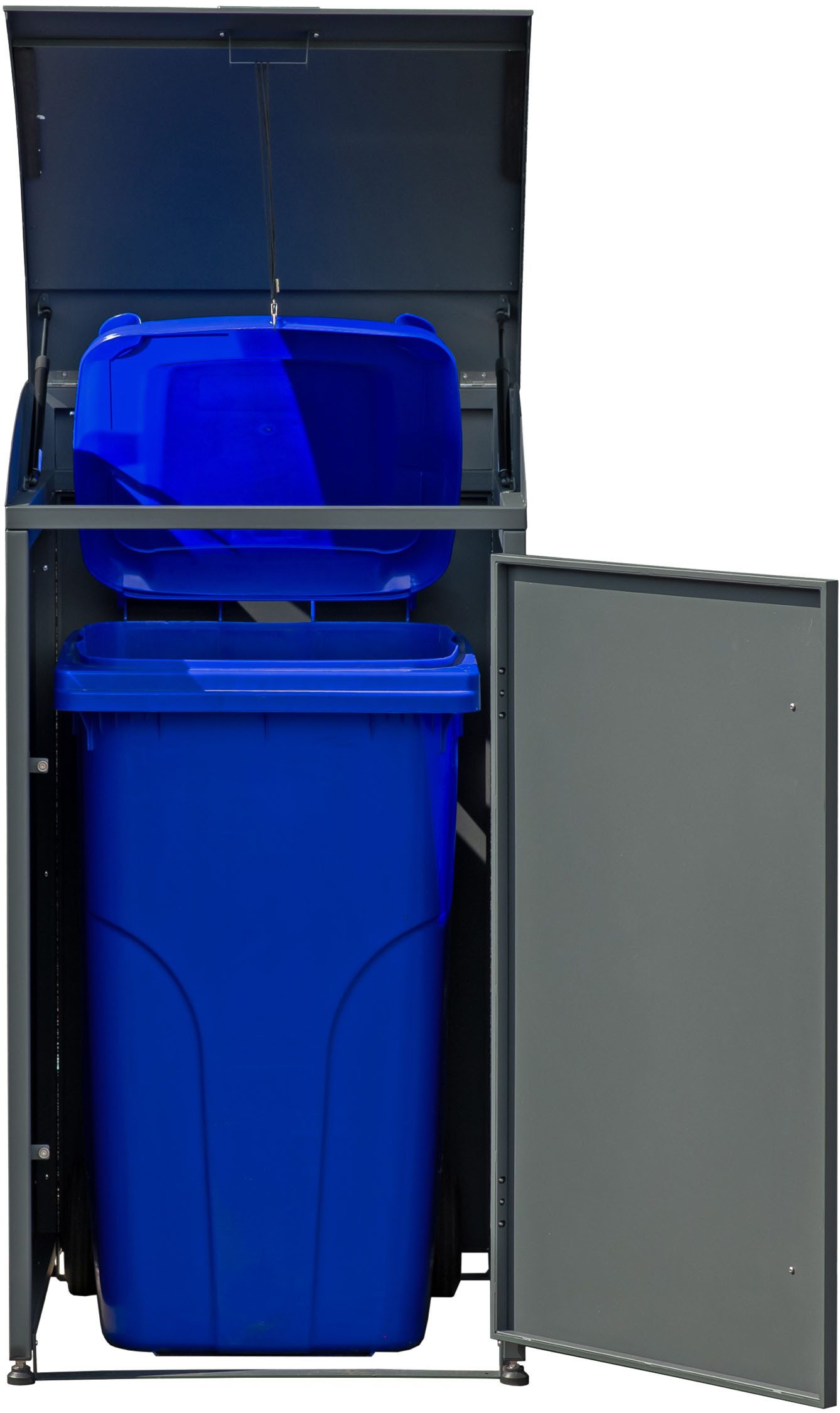 WESTMANN Mülltonnenbox Moderna 1, Platz für 1 Mülltonne 240 L, BxHxT: 72x83x135 cm