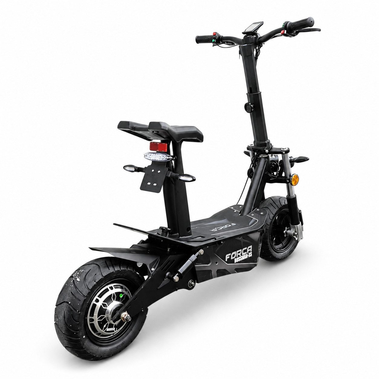 Forca E-Scooter Forca Bossman-XS 2.0 E-Scooter (45 km/h) – Straßenzugelassen, 45 km/h, mit Straßenzulassung
