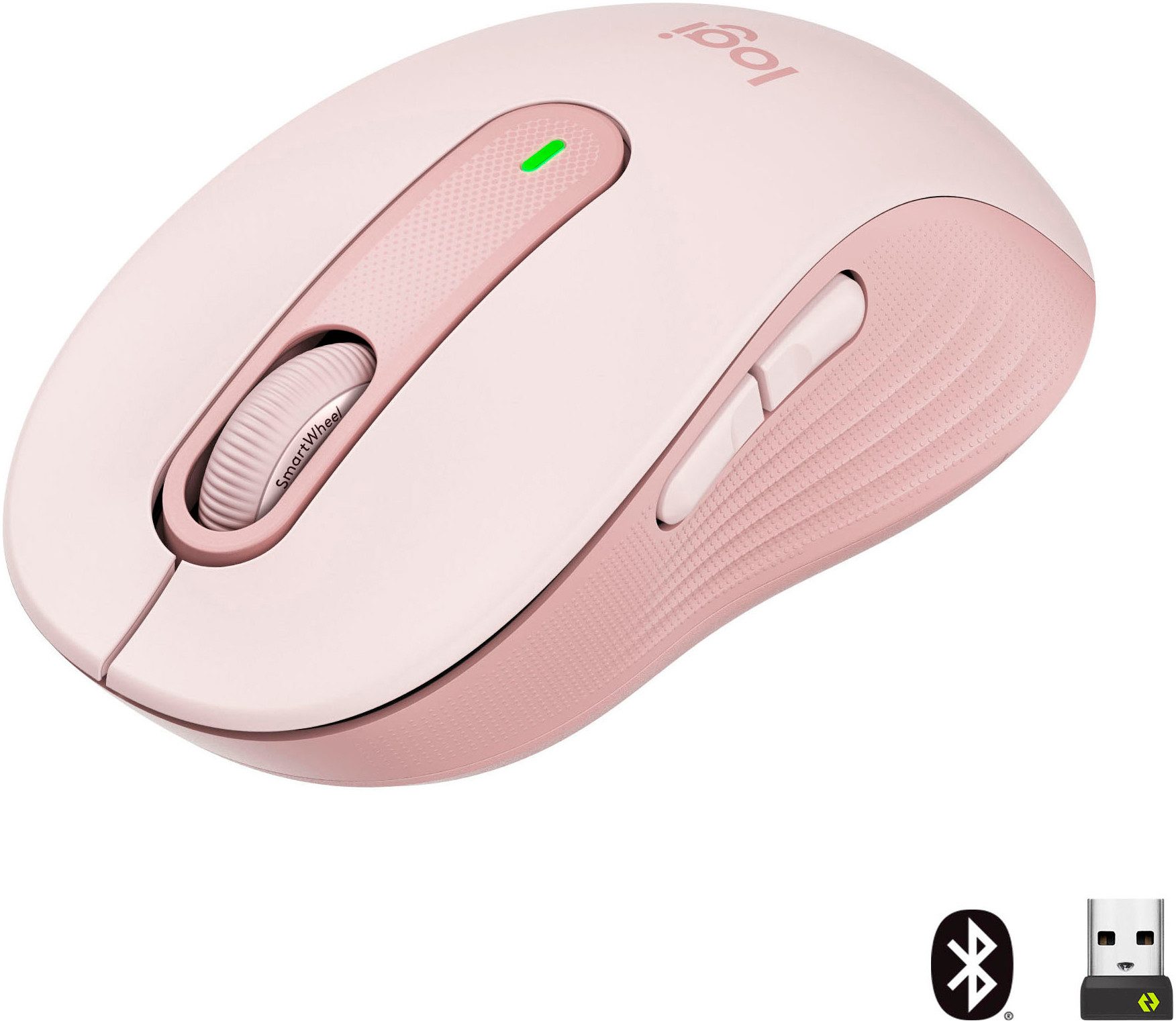 Logitech Signature M650 Maus (RF kabellos + Bluetooth)