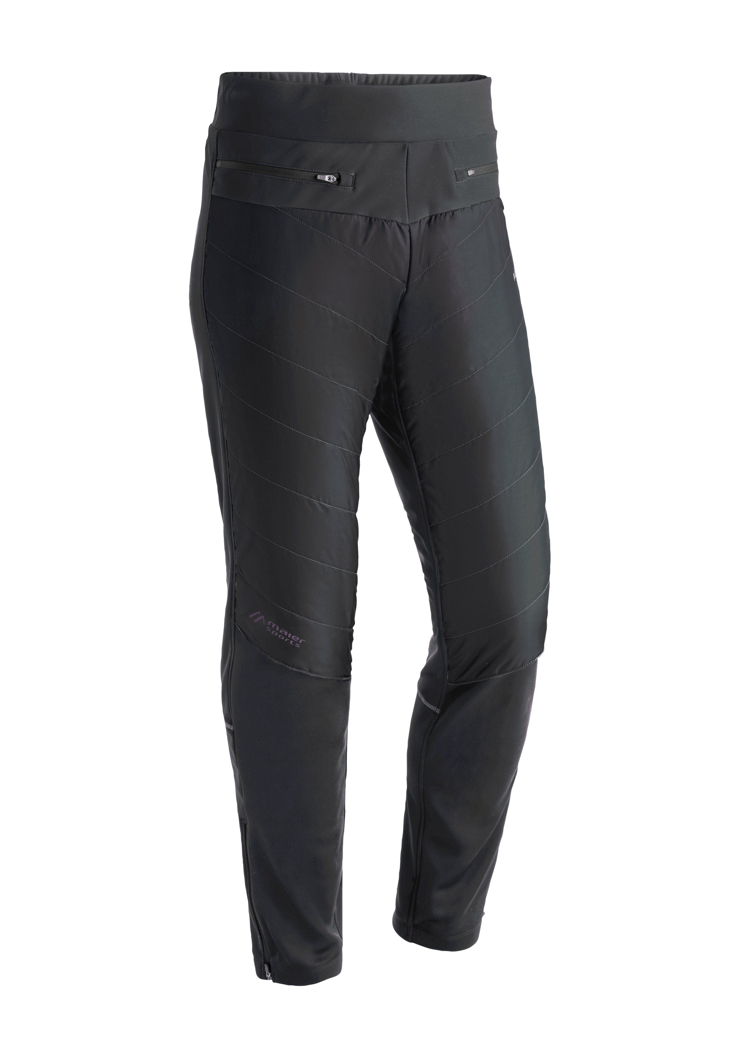 Maier Sports Skihose Skjoma Pants M Herren Langlaufhose, 4-Wege-Stretch, wattierte Skitourenhose
