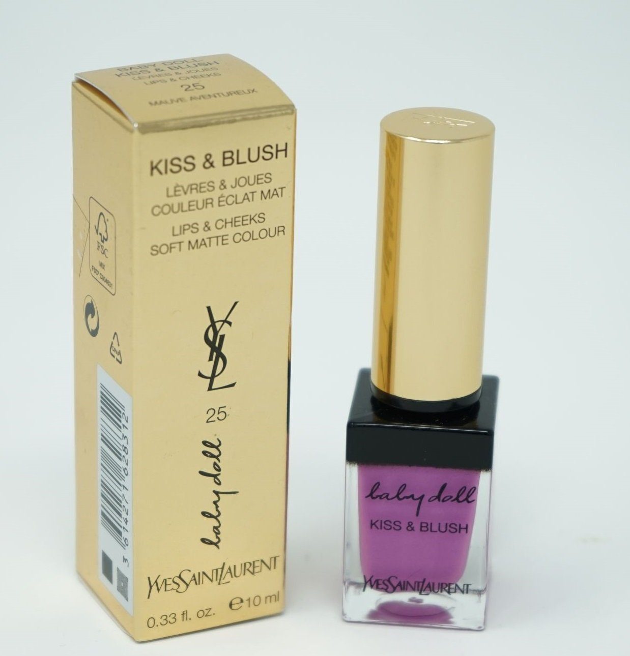 YVES SAINT LAURENT Lipgloss Yves Saint Laurent Kiss & Blush Lips & Cheeks Soft Matte Colour