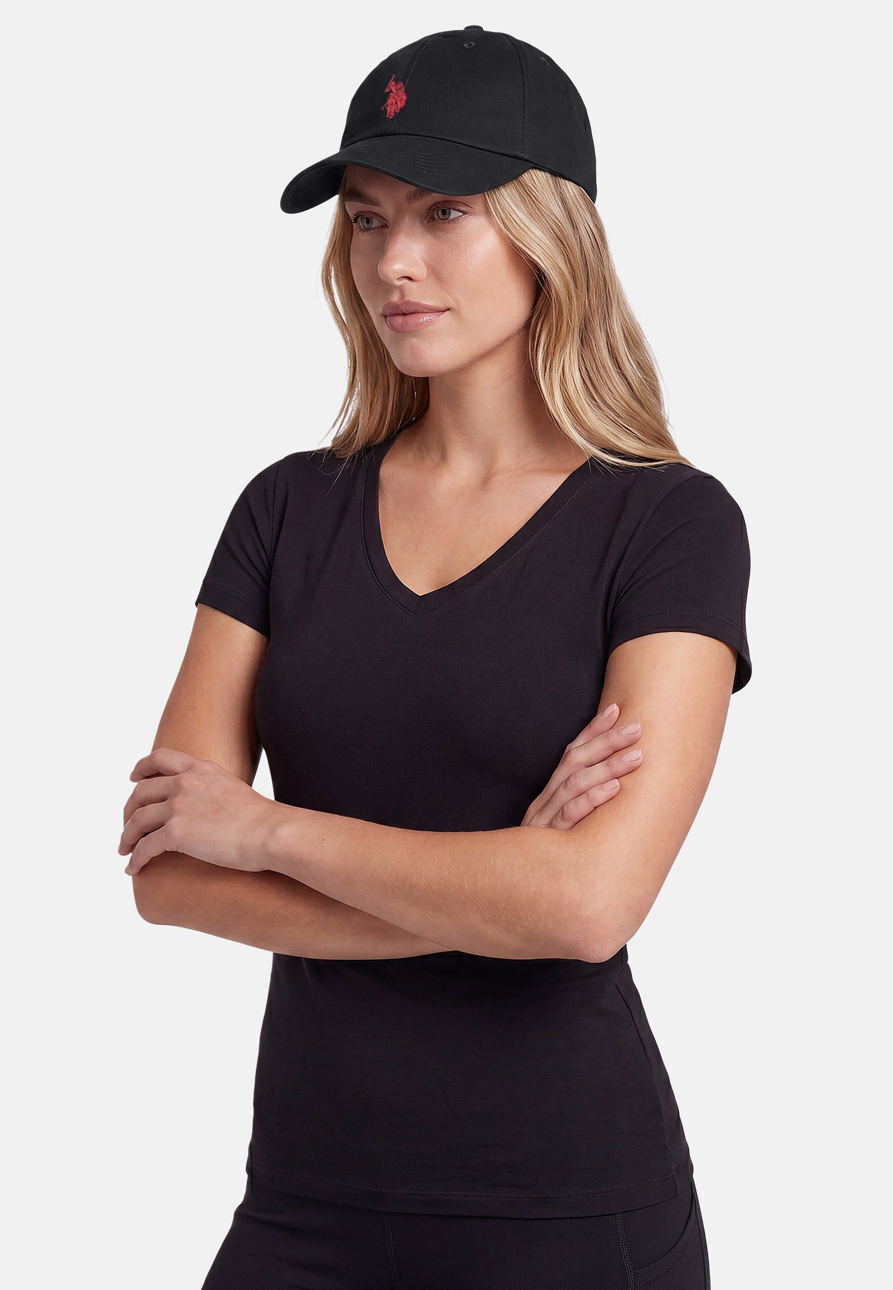 U.S. Polo Assn. Baseball Cap USKaii – Unisex Kappe mit verstellbarem Strapback 100 % Baumwolle, atmungsaktiv und mit Logo-Stickerei