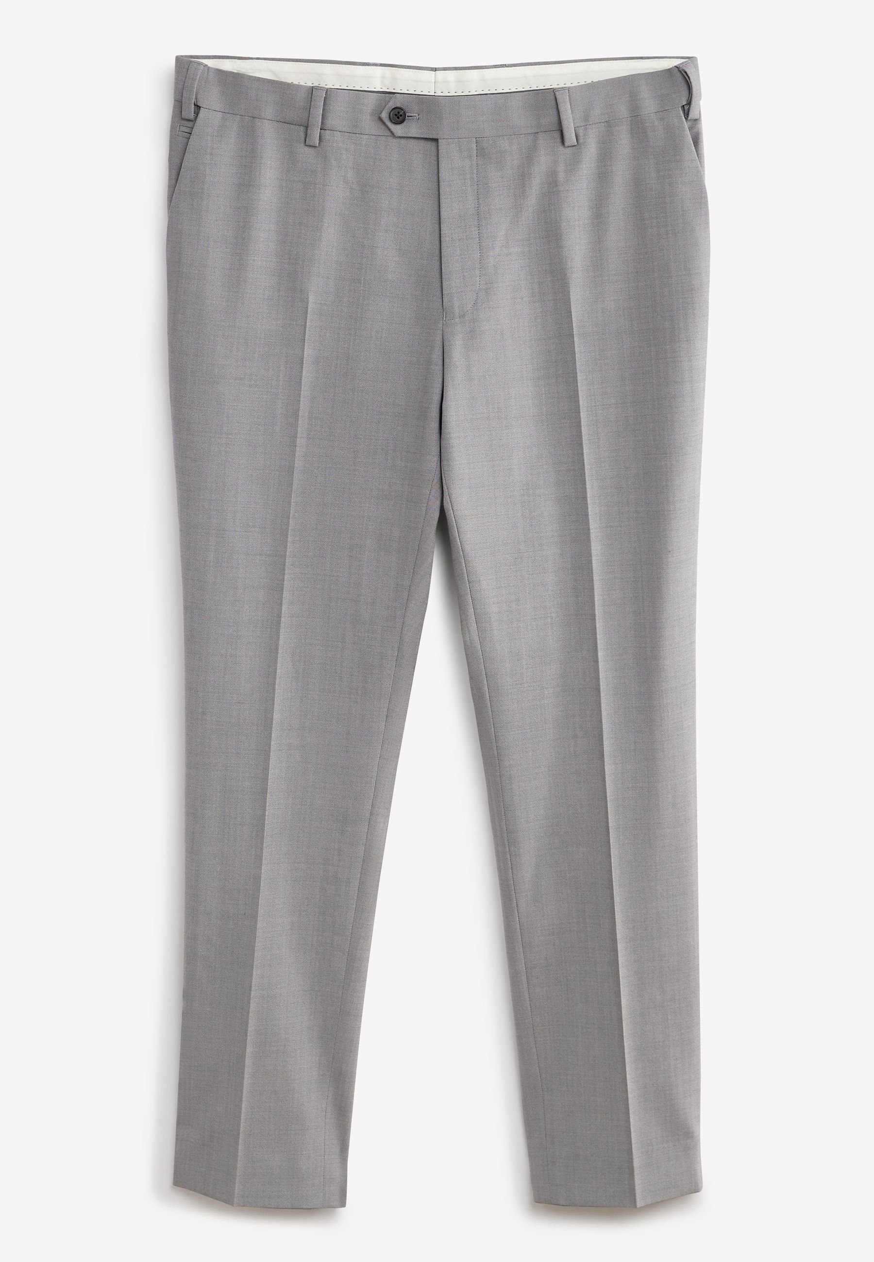 Next Anzughose Motion Flex Anzug aus Wollmischgewebe: Hose (1-tlg) Grey