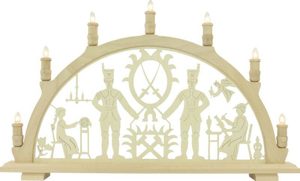 Osterhase Lenk und Sohn Schwibbogen Bergmann