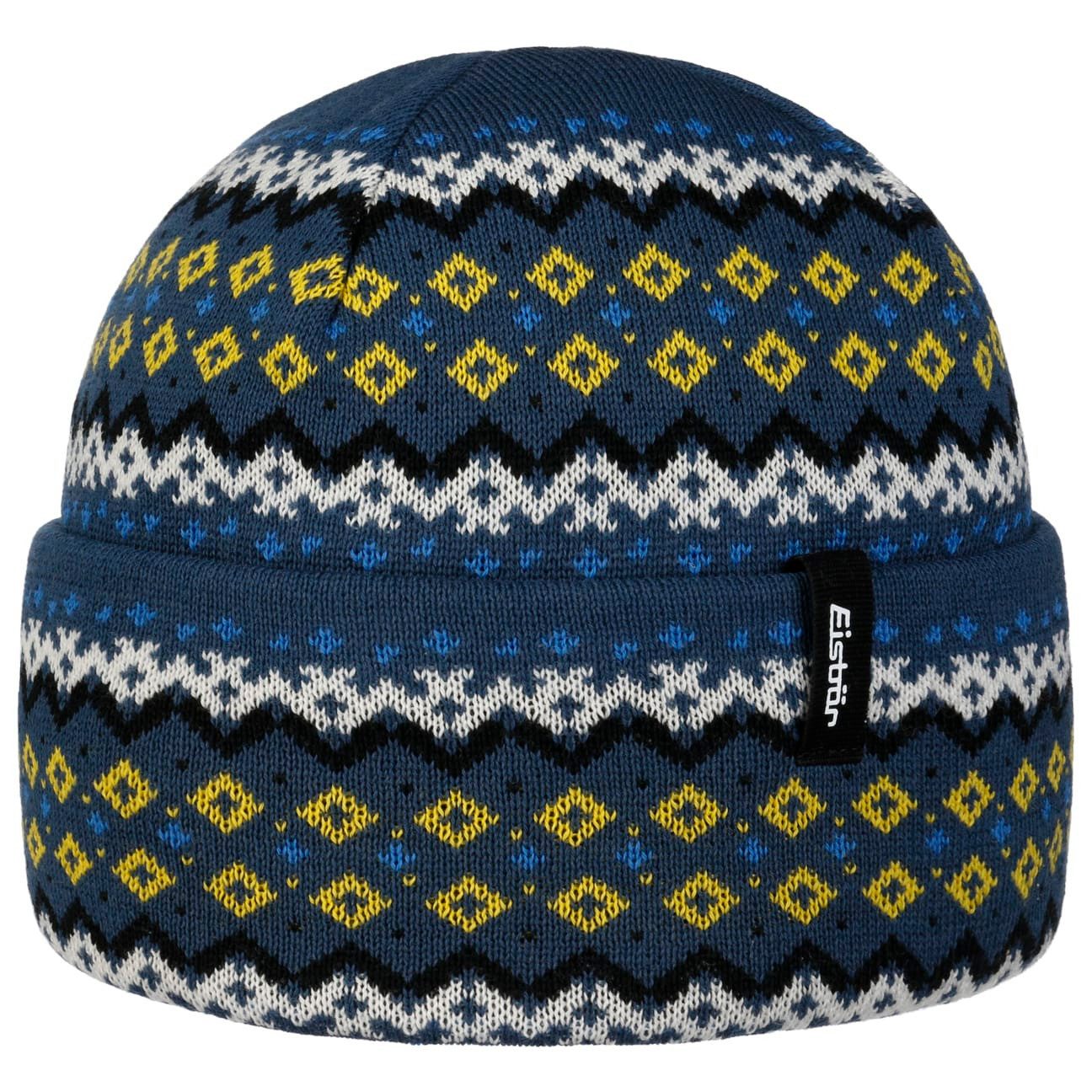 Eisbär Beanie (1-St) Strickmütze mit Umschlag, Made in Austria