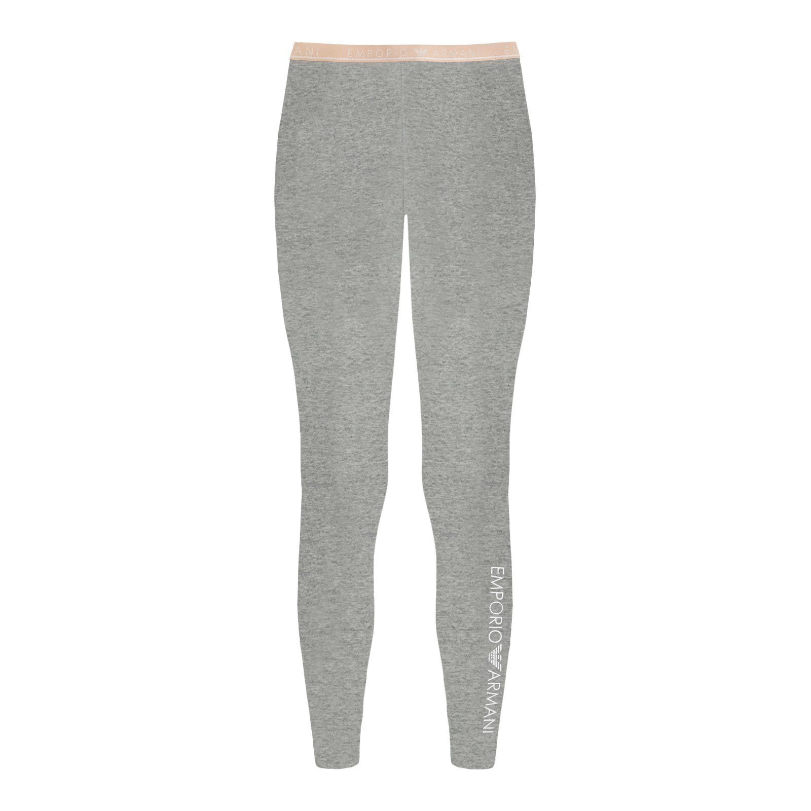 Emporio Armani Leggings Iconic mit umlaufendem Markenschriftzug am Bund