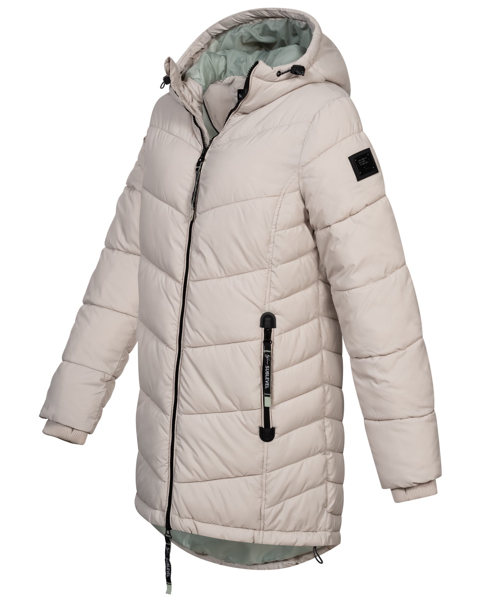 SUBLEVEL Steppjacke Damen Winter Jacke Mantel günstig online kaufen