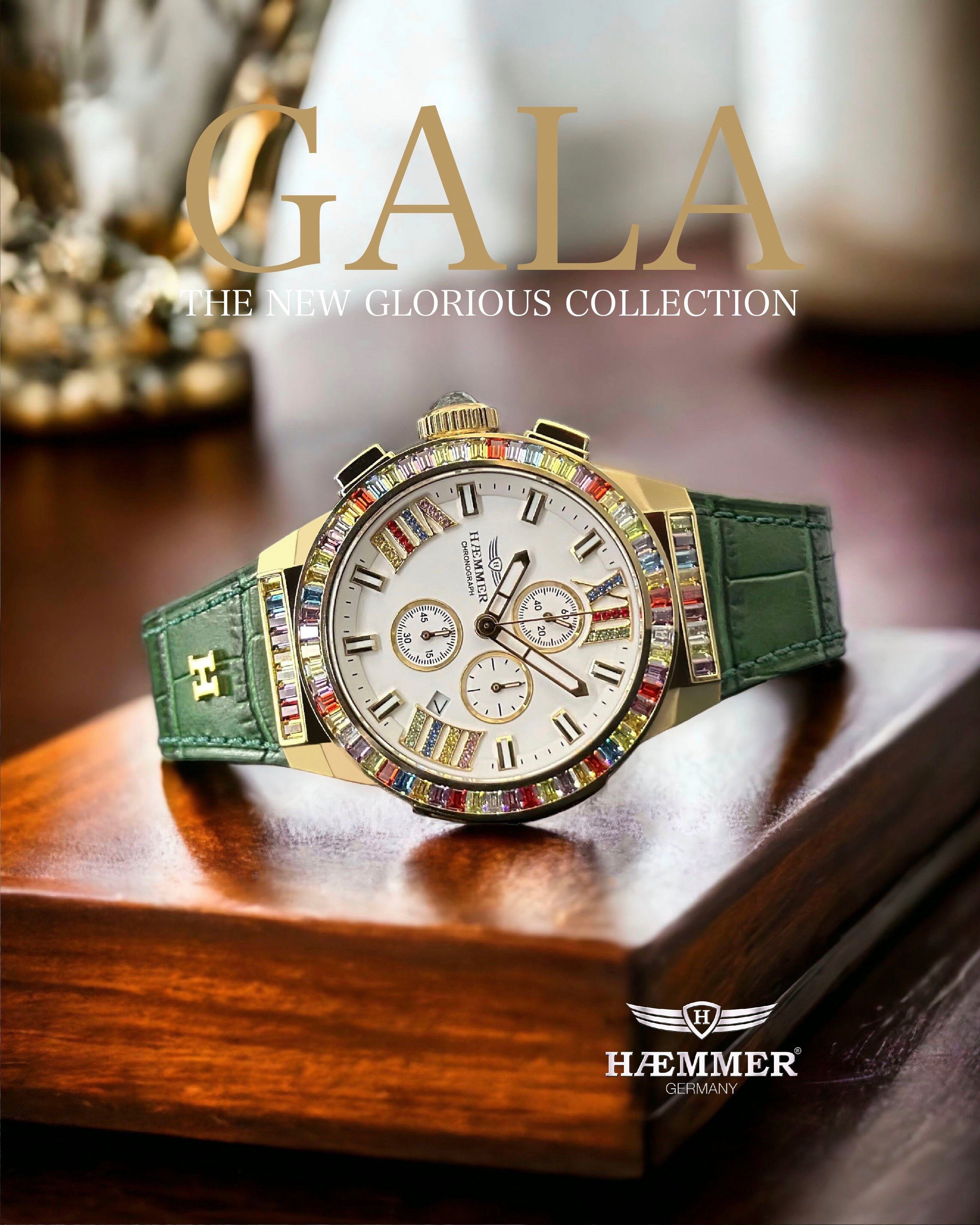 Chronograph GR010 GALA, HAEMMER GERMANY