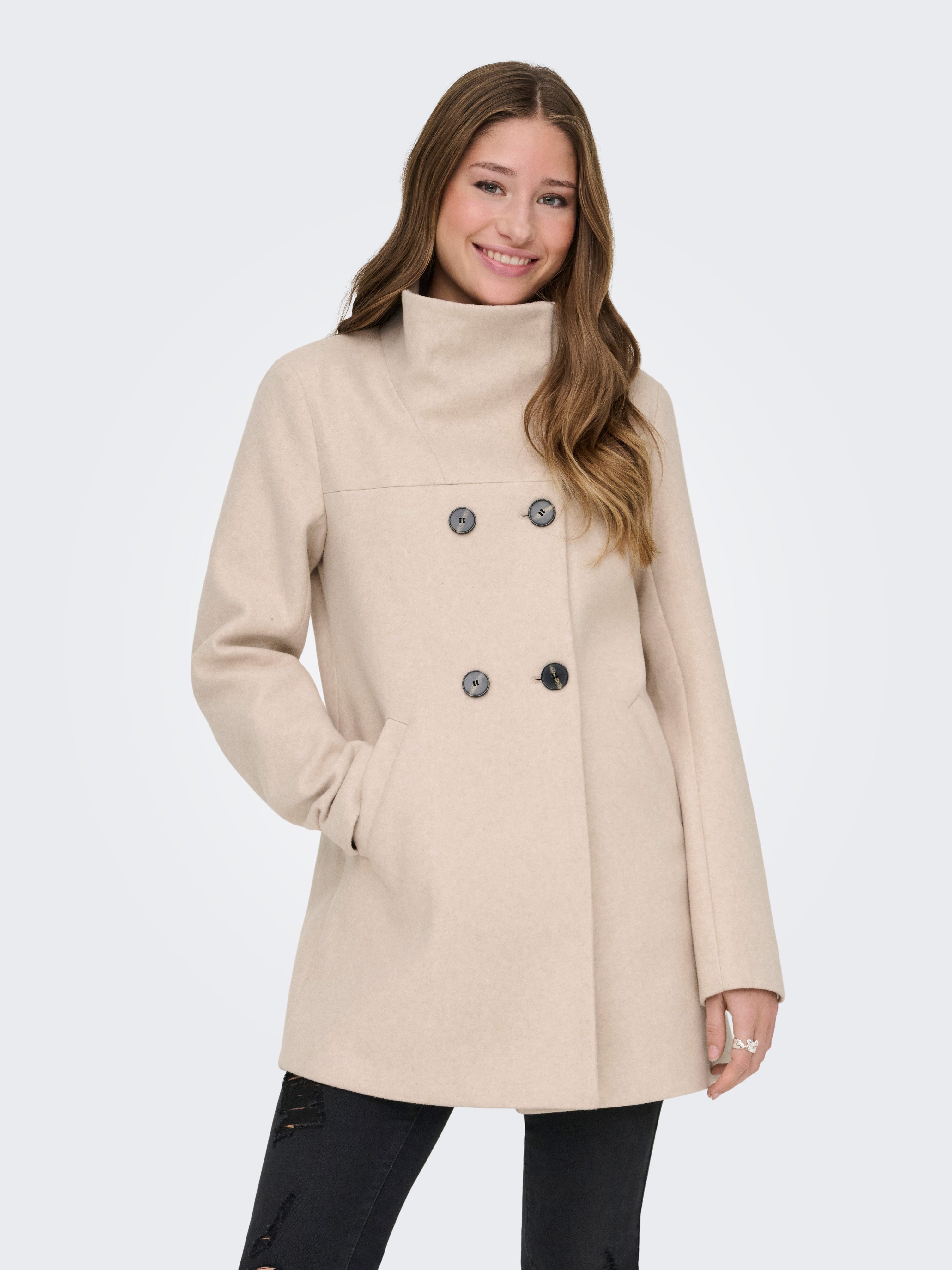 ONLY Trenchcoat ONLBLAKE LIFE DB COAT BF OTW günstig online kaufen