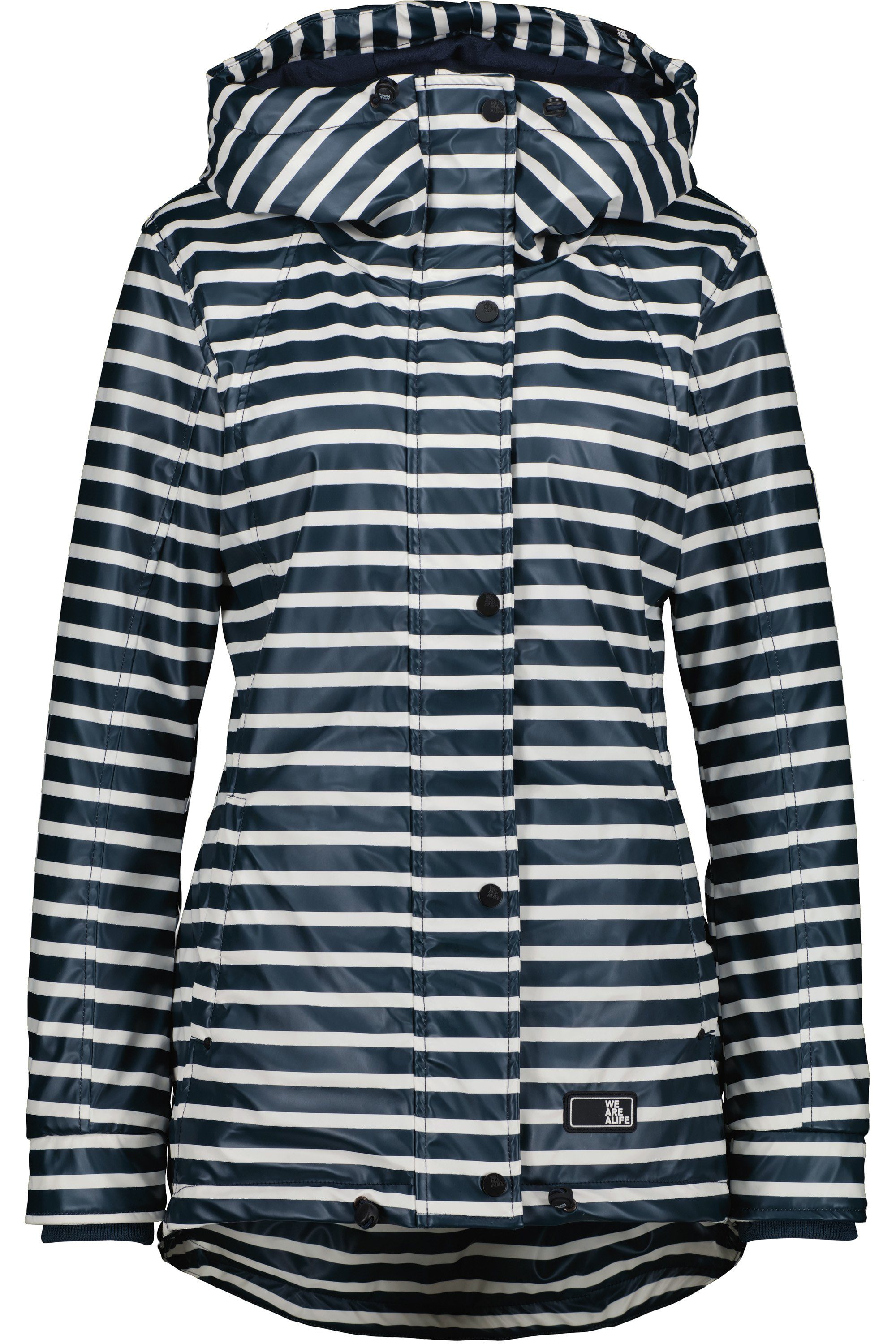 Jacke gefütterte Damen & marine Rainjacket Winterjacke Winterjacke, ElmaAK B Kickin Alife