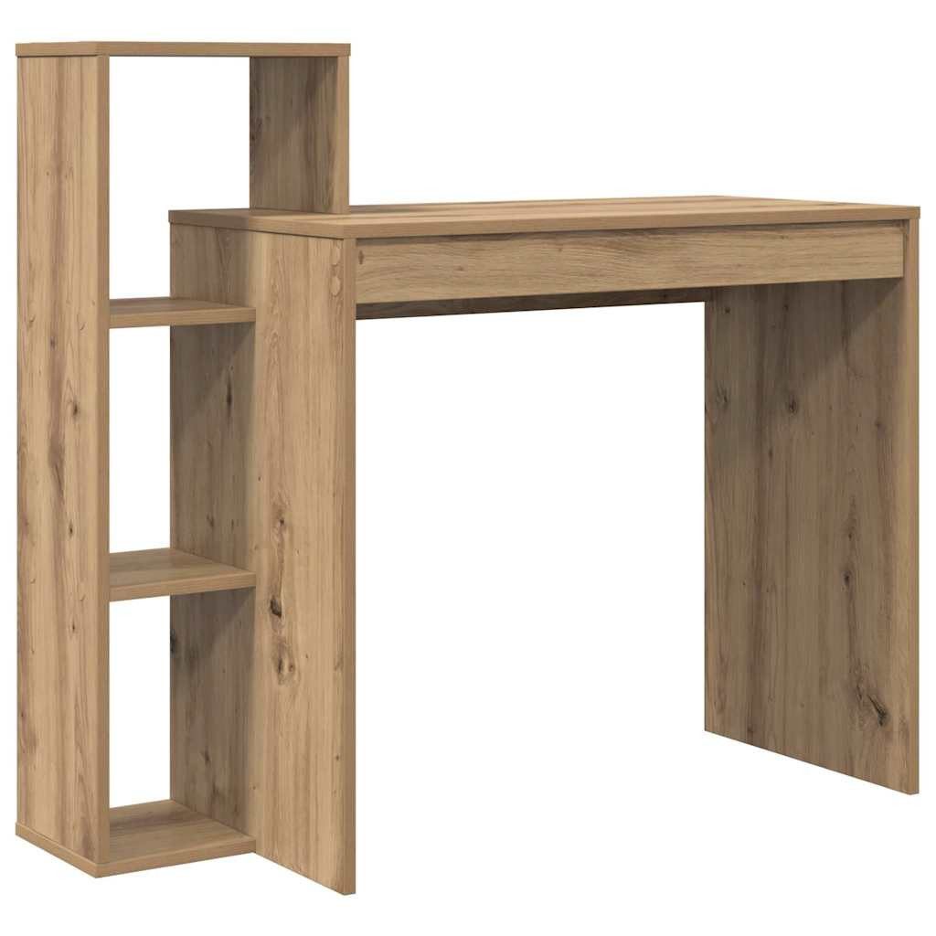 vidaXL Schreibtisch Schreibtisch Artisan-Eiche 100 x 40 x 90 cm Holzwerksto günstig online kaufen