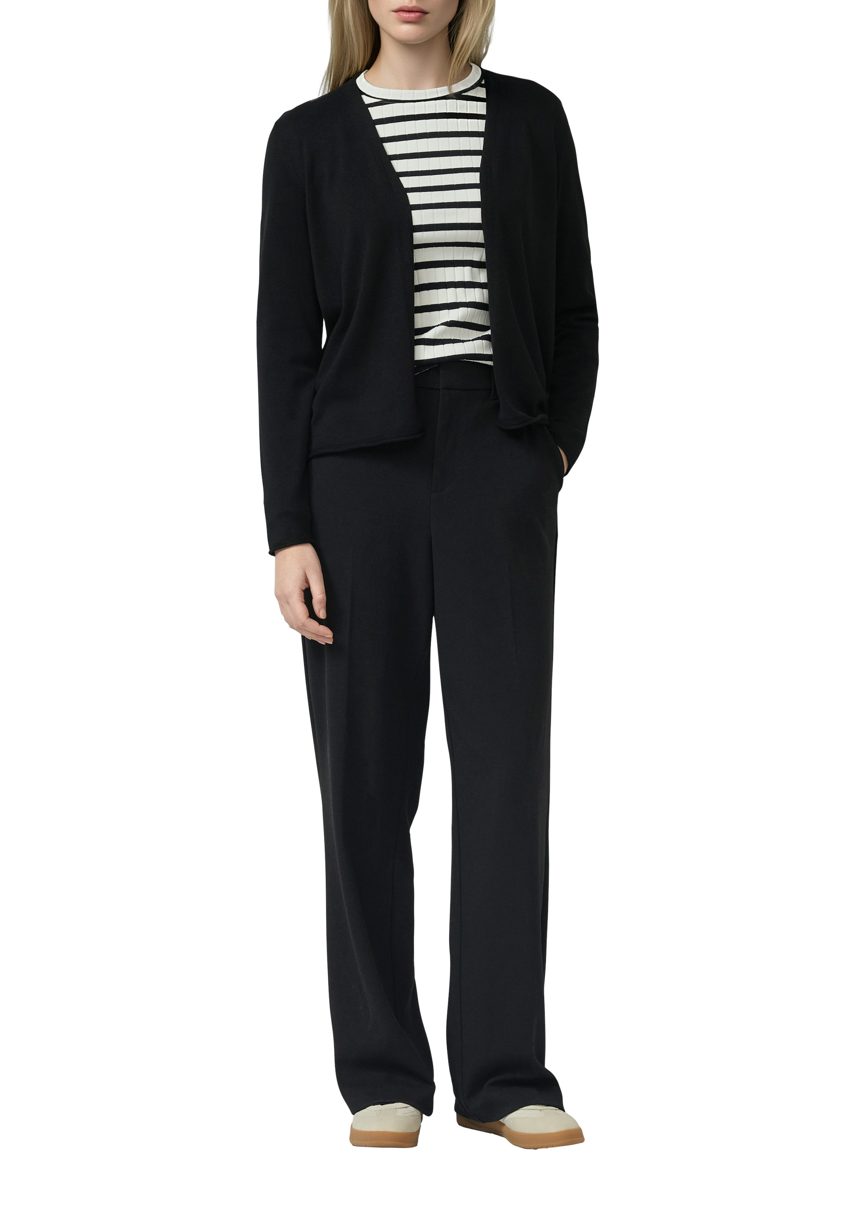 s.Oliver Cardigan ohne Verschluss und mit V-Ausschnitt