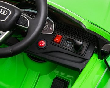 Kikkaboo Elektro-Kinderauto Kinder Elektroauto Audi RSQ8, Belastbarkeit 30 kg, Fernbedienung Frontlichter Musik EVA-Räder