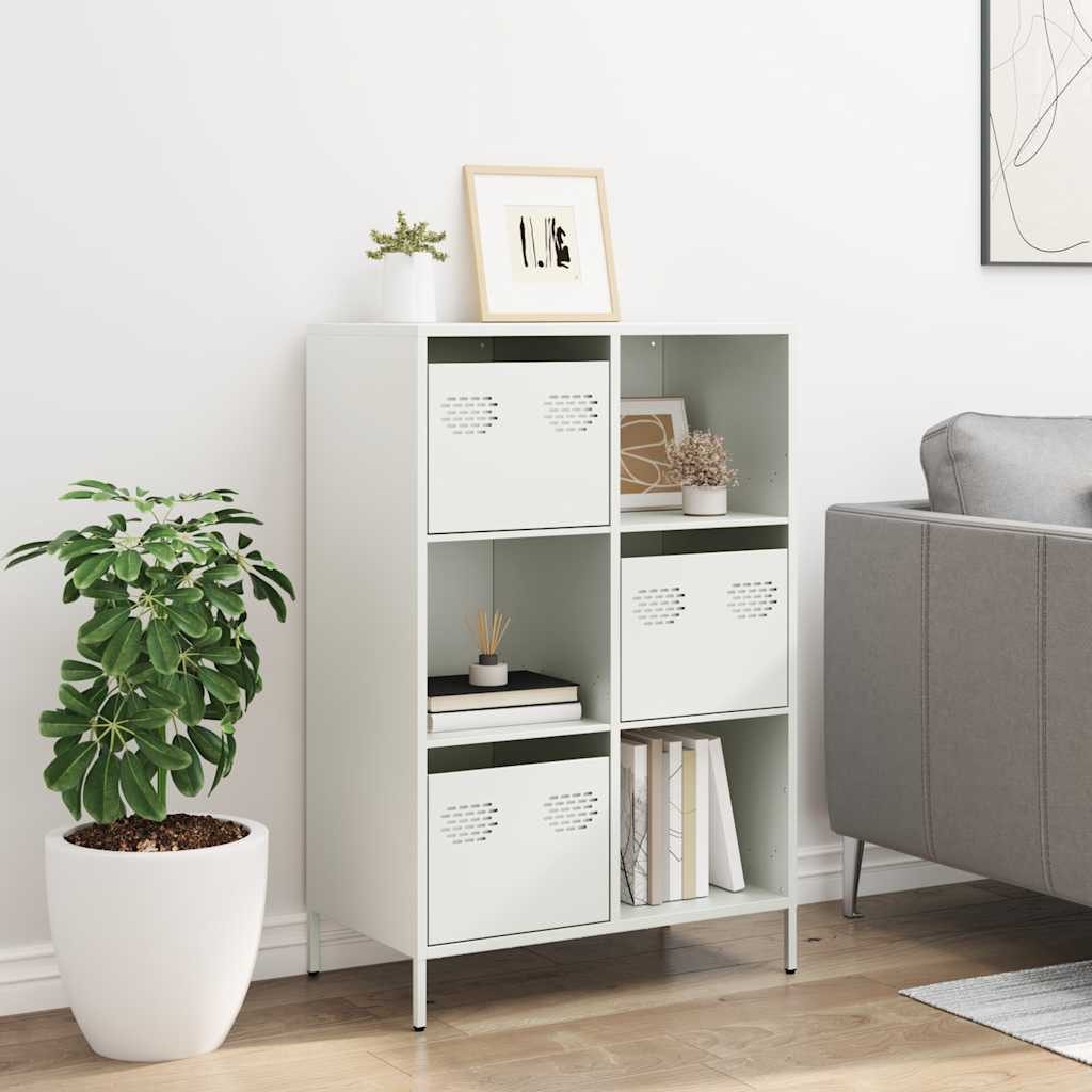 vidaXL Highboard Highboard Weiß 68x39x103,5 cm günstig online kaufen