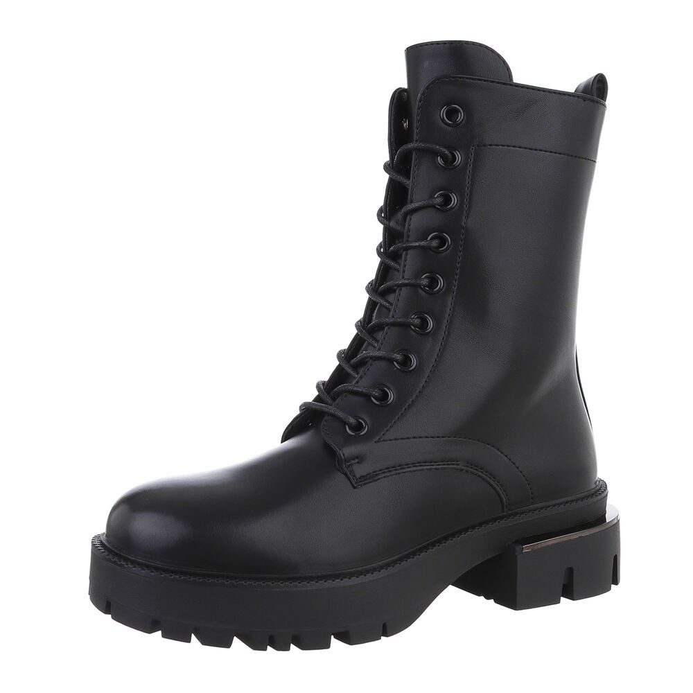 Ital-Design Damen Schnürschuhe Biker Westernstiefelette (87214599) günstig online kaufen