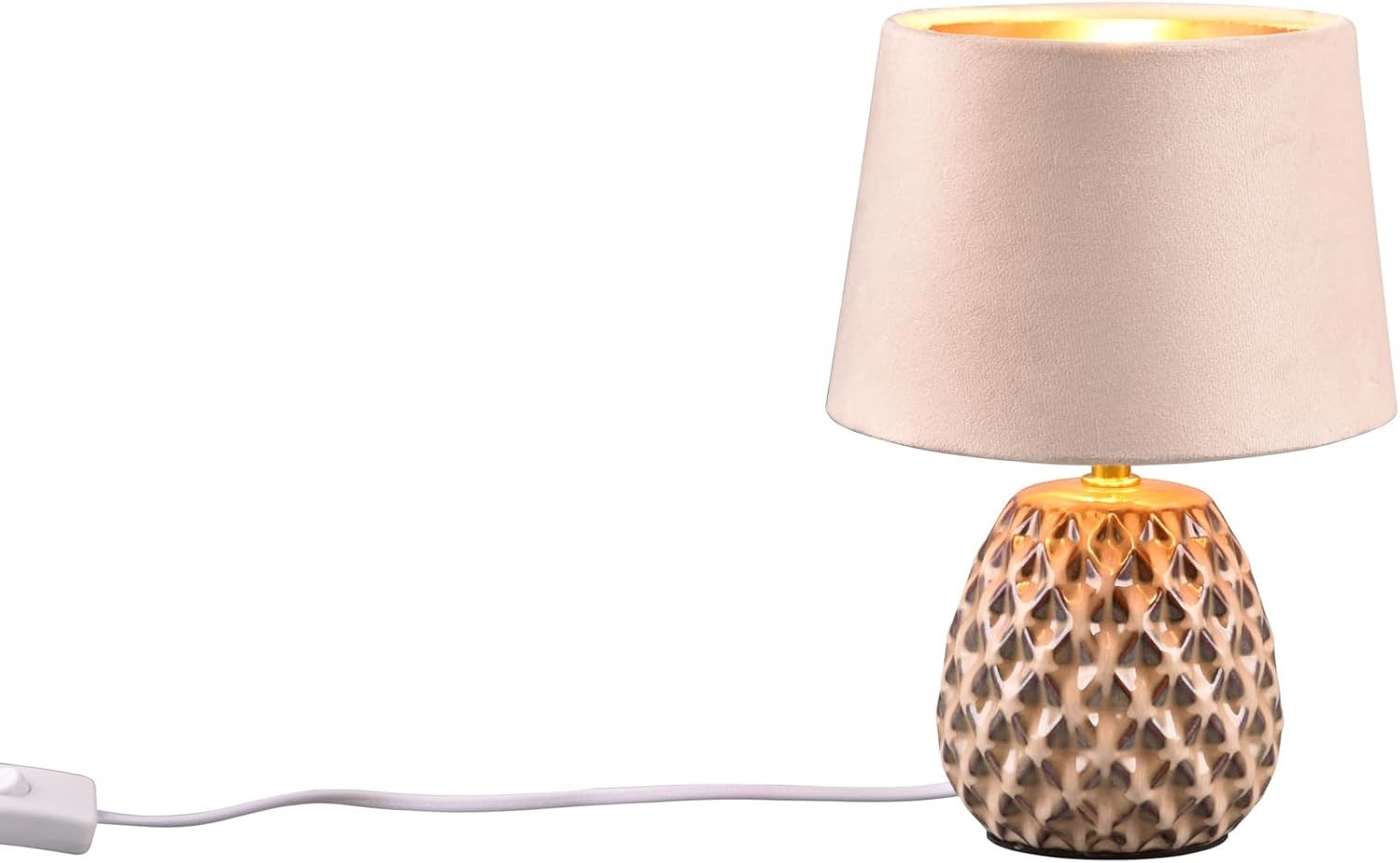 lightling Tischleuchte Arielle, ohne Leuchtmittel, aus Keramik, mit Schnurs günstig online kaufen