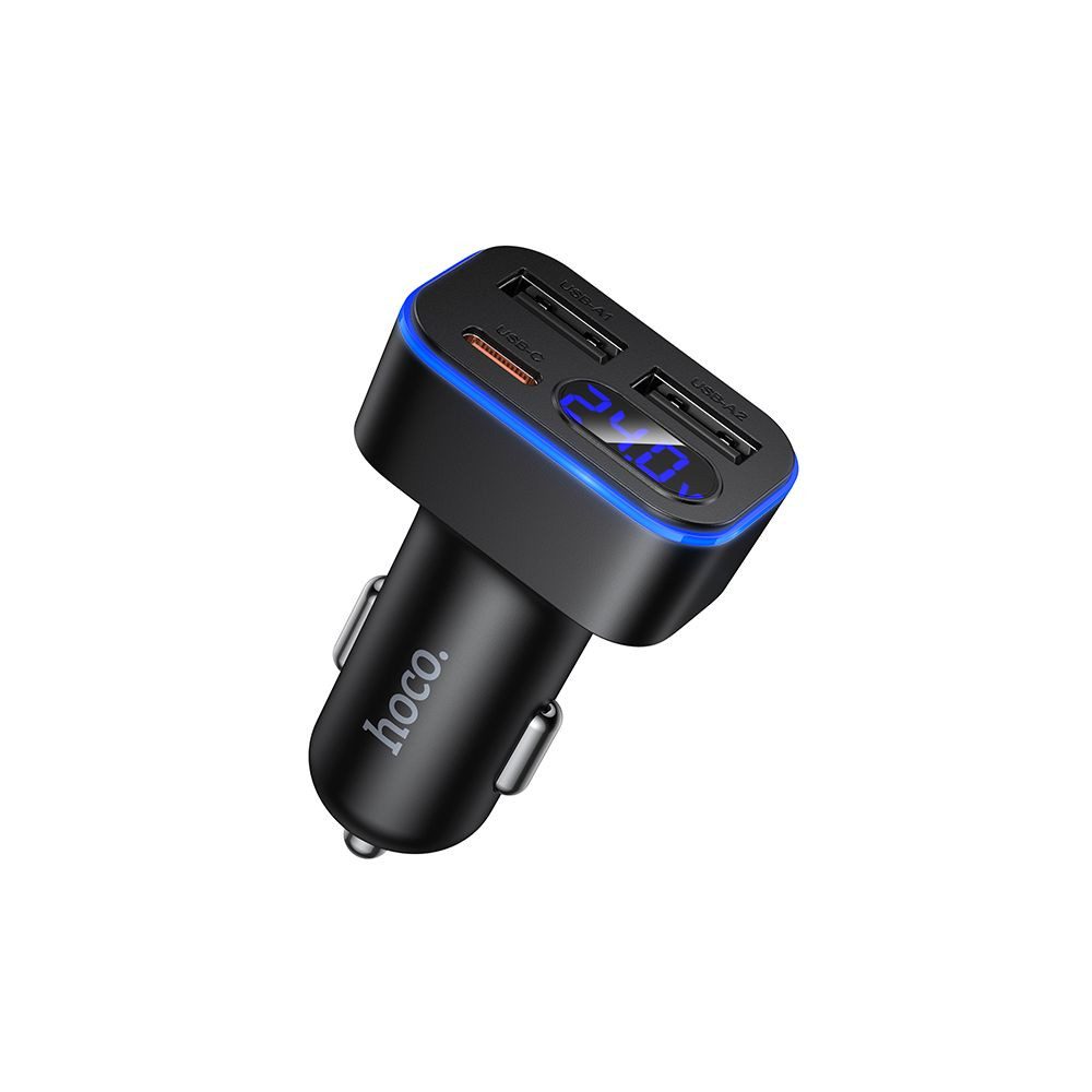 hoco. Elektrorasierer Hoco Z63A Kfz-Ladegerät 42 W USB-C PD QC LCD