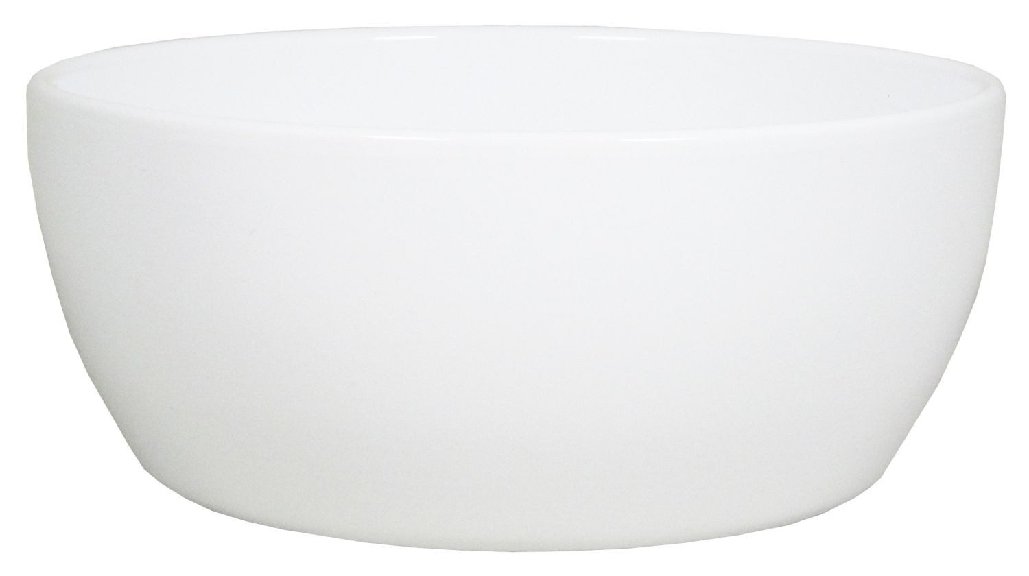 INNA-Glas Pflanzschale Keramik Blumenschale, Ø24,5cm, 9,5cm, weiß