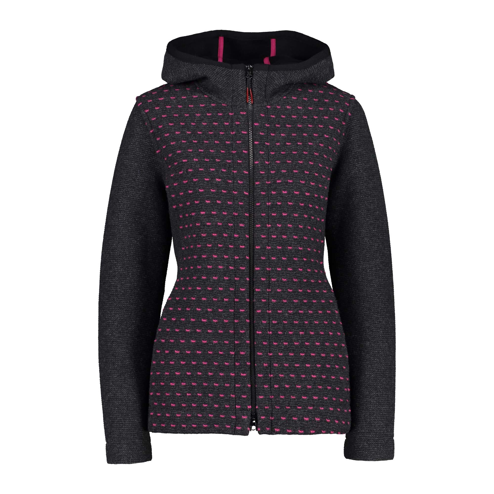 Outdoorjacke CMP Damen Jacke Woman Jacket Fix Hood 31M3116