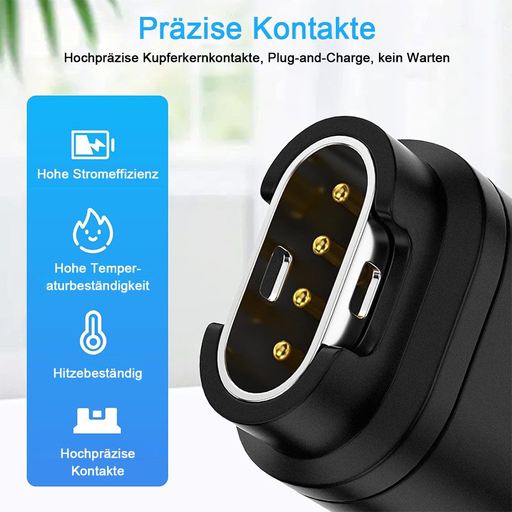 TUWENA Ladeanschluss mit Staub Stecker Kompatibel mit Garmin USB-Ladegerät (2-tlg) – Bild 2 von 5