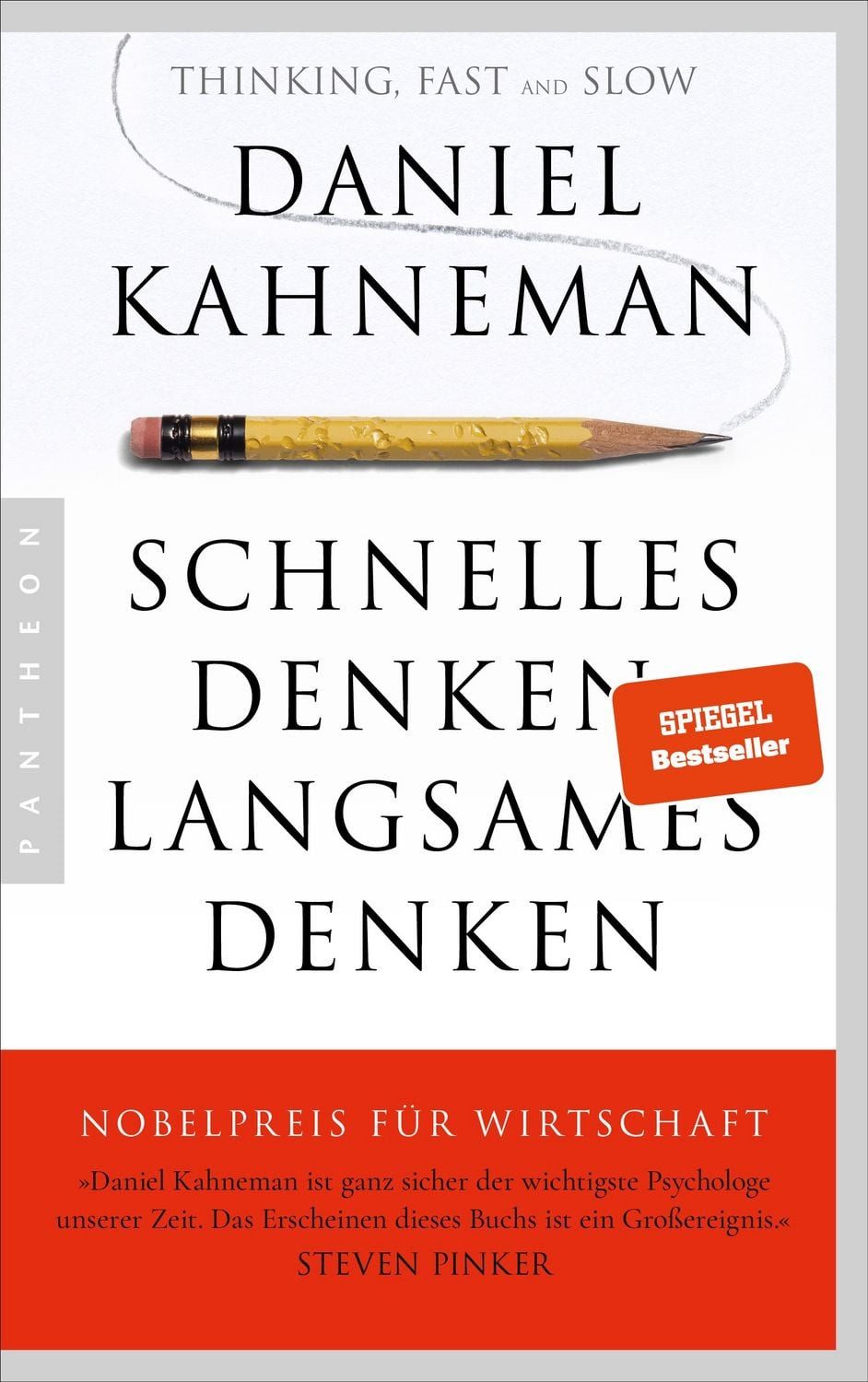 Sachbuch Schnelles Denken, langsames Denken Daniel Kahneman