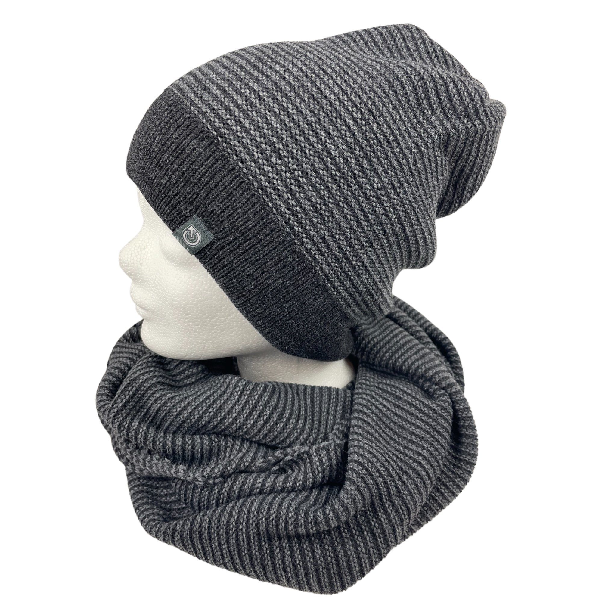 2 Stück Weiche Beanie Mützen - Slouchy Unisex Mützen Für Herren & Frauen