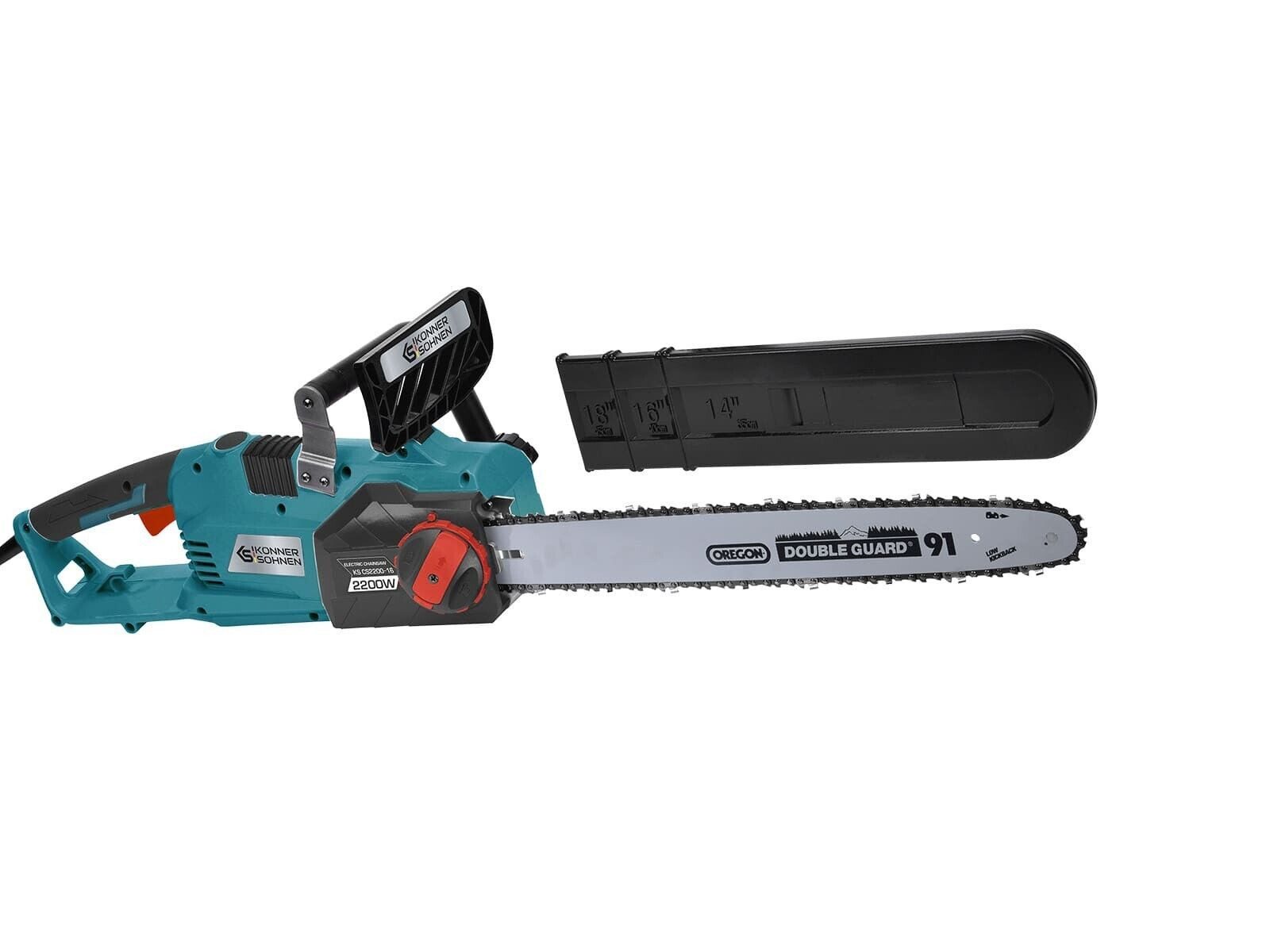 Könner & Söhnen Elektro-Kettensäge KS CS2200-16, 1-tlg.
