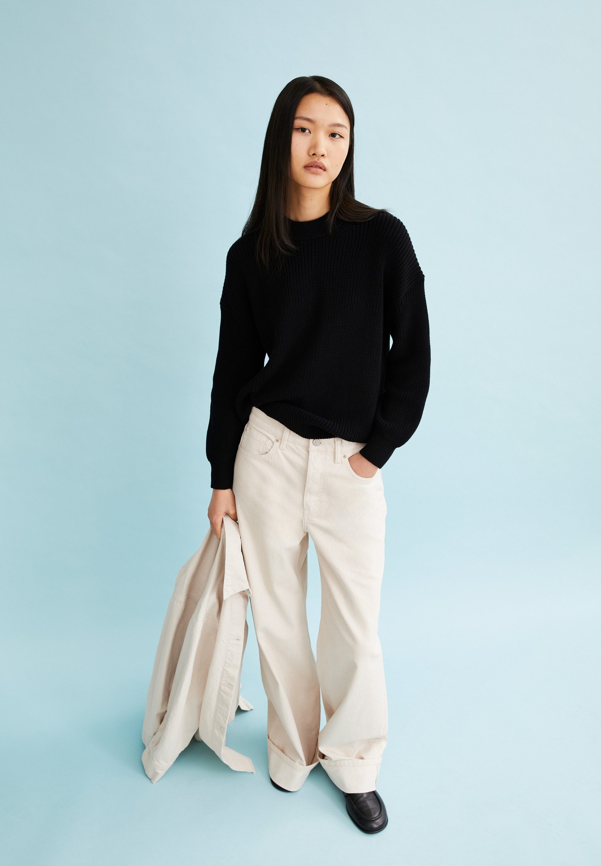 Armedangels Strickpullover HAAYLE Pullover aus Bio-Baumwolle Loose Fit